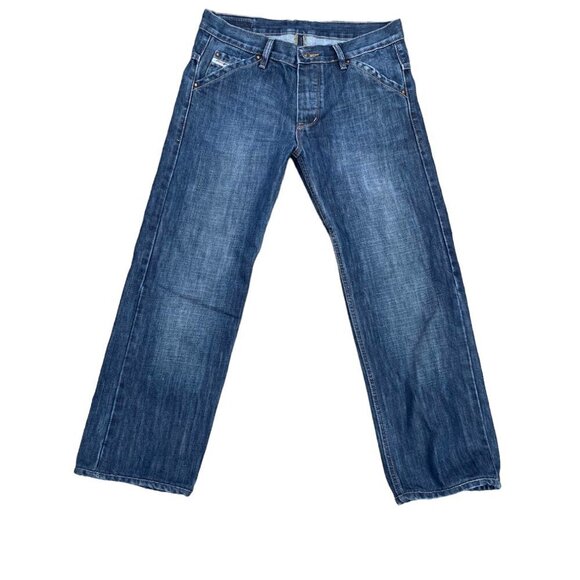 Vintage 2002 Diesel Jeans Size 32 Cardiel Blue - Picture 7 of 9